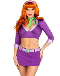 Meddling Cutie Daphne - Scooby-Doo Inspireret Kostume til Dame