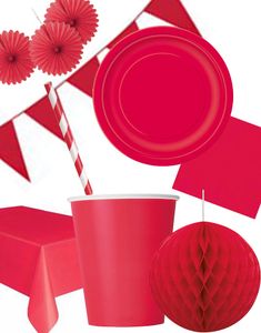 Rød Festpakke til 14 Personer
