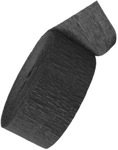 25 meter Sort Pyntebånd/Streamer