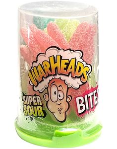 Warheads Super Sour Bites - Supersur Vingummi 80 gram